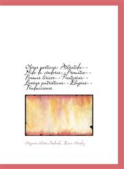 Obras poéticas Atlántida--Nido de cóndores--Prometeo--Poemas líricos--Fantasías--Poesías patriótica,1115872567,9781115872560