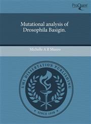 Mutational analysis of Drosophila Basigin.,1243458925,9781243458926