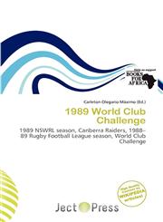 1989 World Club Challenge,6136661551,9786136661551