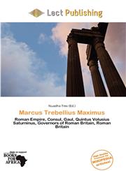 Marcus Trebellius Maximus,6138480929,9786138480921