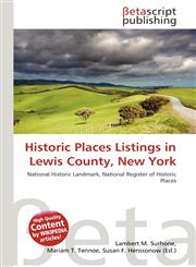 Historic Places Listings in Lewis County, New York,6136487780,9786136487786