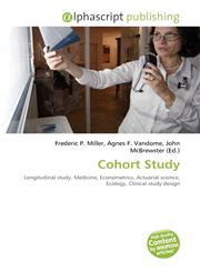 Cohort Study,6132834982,9786132834980