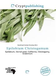 Epilobium Cleistogamum,6200178135,9786200178138