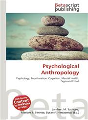 Psychological Anthropology,6134733482,9786134733489