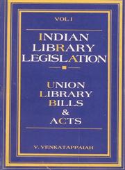 Indian Library Legislation Union/State Library Bills and Acts 2 Vols.,8170350875,9788170350873