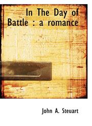 In The Day of Battle a romance,1117301907,9781117301907