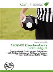 1982-83 Czechoslovak First League,6137064166,9786137064160