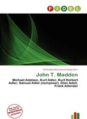 John T. Madden,6135737821,9786135737820