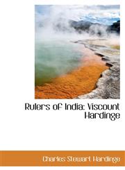 Rulers of India Viscount Hardinge,1103608665,9781103608669