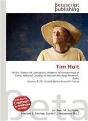 Tim Holt,6130438354,9786130438357