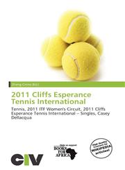 2011 Cliffs Esperance Tennis International,613987601X,9786139876013