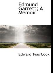 Edmund Garrett; A Memoir,1115514067,9781115514064
