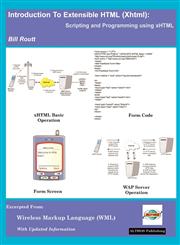 Introduction to xHTML Scripting and Programming using xHTML,1932813004,9781932813005