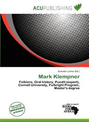 Mark Klempner,6138413911,9786138413912