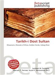 Tarikh-i Dost Sultan,6136156938,9786136156934