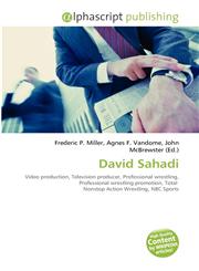 David Sahadi,6134176036,9786134176033