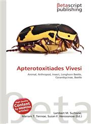 Apterotoxitiades Vivesi,6135113062,9786135113068