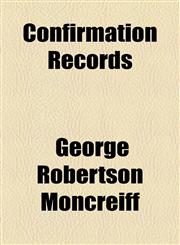 Confirmation Records,1459060504,9781459060500
