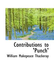 Contributions to 'Punch',1117127818,9781117127811