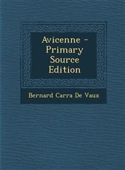 Avicenne - Primary Source Edition,1295849607,9781295849604