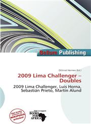 2009 Lima Challenger - Doubles,6201430792,9786201430792
