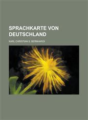 Sprachkarte von Deutschland,1236773519,9781236773517