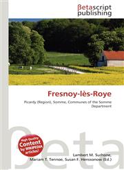 Fresnoy-lès-Roye,6135482505,9786135482508