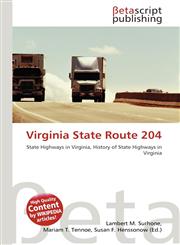Virginia State Route 204,613446838X,9786134468381