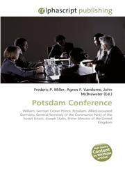 Potsdam Conference,613028389X,9786130283896