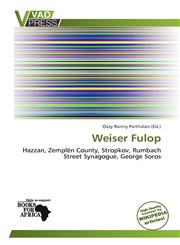 Weiser Fulop,6139129206,9786139129201