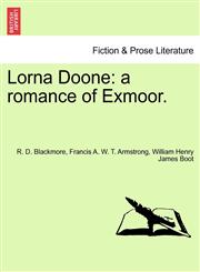 Lorna Doone a romance of Exmoor.,124137998X,9781241379988