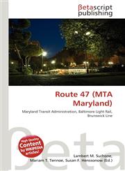 Route 47 (MTA Maryland),6135061178,9786135061178