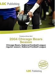 2004 Chicago Bears Season,6135957406,9786135957402