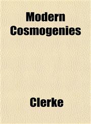 Modern Cosmogenies,115241982X,9781152419827