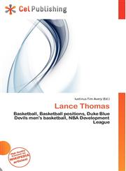 Lance Thomas,6134989991,9786134989992