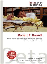 Robert T. Barrett,6134481416,9786134481410