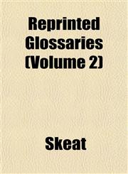 Reprinted Glossaries (Volume 2),1152706861,9781152706866
