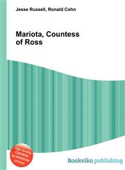 Mariota, Countess of Ross,5511060305,9785511060309
