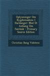 Oplysninger Om Bygdemaalene I Hardanger Med Et Anhang Om Færöisk - Primary Source Edition,1294155695,9781294155690