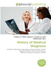 History of Medical Diagnosis,6135638750,9786135638752