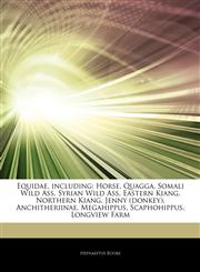 Articles On Equidae, including Horse, Quagga, Somali Wild Ass, Syrian Wild Ass, Eastern Kiang, Northern Kiang, Jenny (donkey), Anchitheriinae, Megahippus, Scaphohippus, Longview Farm,1243444185,9781243444189