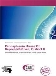 Pennsylvania House Of Representatives, District 8,6137882284,9786137882283