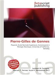 Pierre-Gilles de Gennes,6131091668,9786131091667