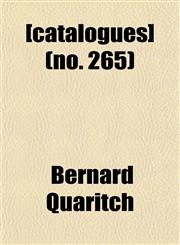 [catalogues] (no. 265),1152440640,9781152440647