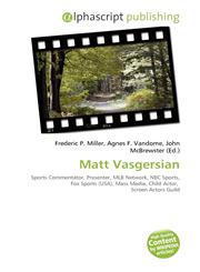 Matt Vasgersian,6134244570,9786134244572