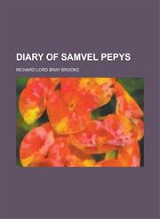 Diary of Samvel Pepys,1236854373,9781236854377