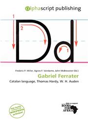 Gabriel Ferrater,6137350371,9786137350379