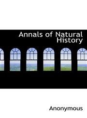 Annals of Natural History,1116317753,9781116317756