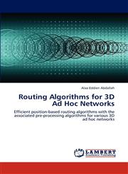 Routing Algorithms for 3D Ad Hoc Networks,3659175153,9783659175152