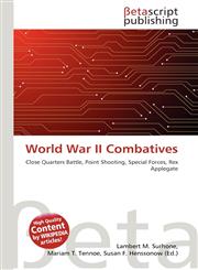 World War II Combatives,6134506850,9786134506854